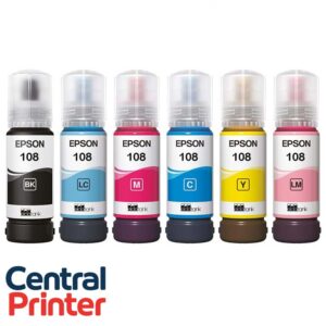 پک جوهر مخزن 6 رنگ اپسون سری 108